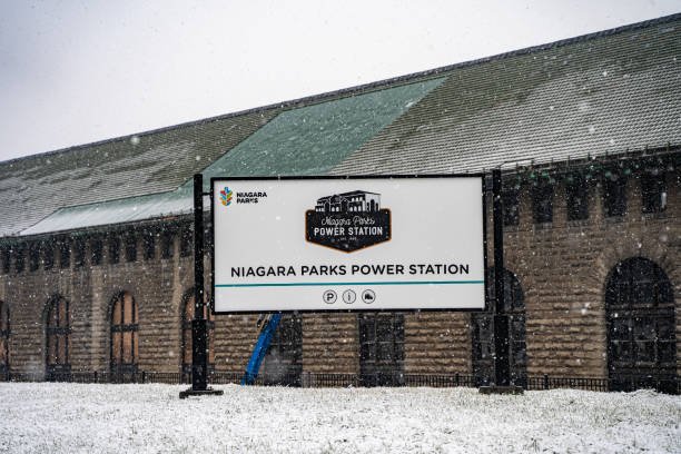 Historic Niagara Power Station in Ontario, now educational exhibit